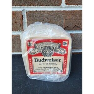New Sealed 100 Vintage Budweiser “Proud To Be Your Bud” Sleeve of Coasters Bar